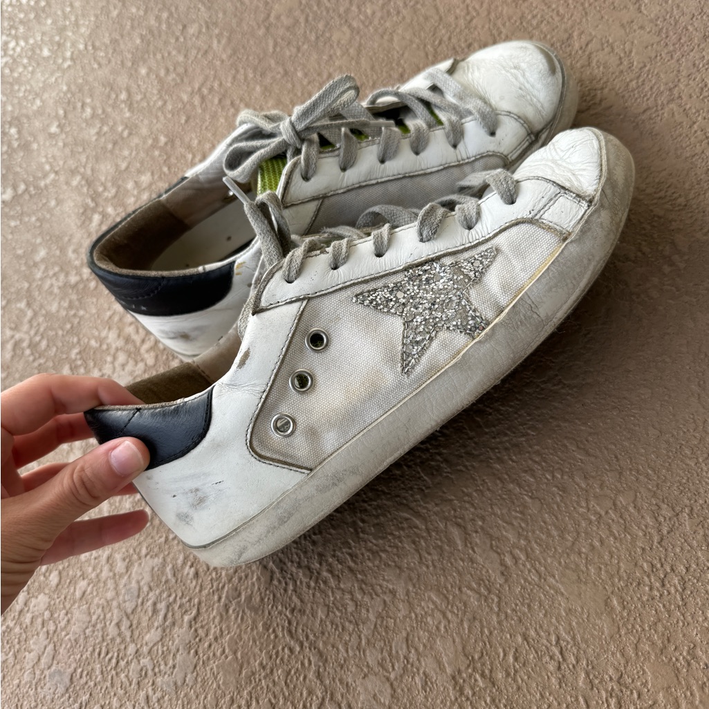 Golden Goose Superstar Leather Sneaker (Sz 36)
